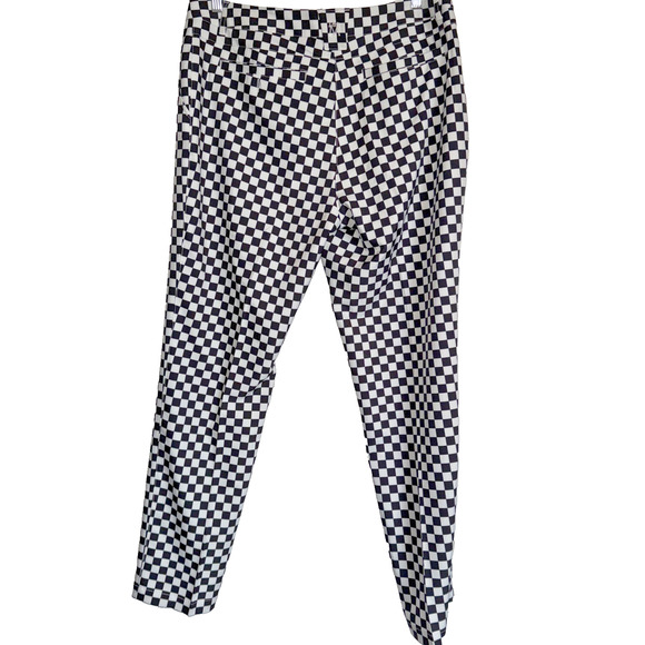 Lesmart Golf Trousers Size 12 Black White Checkered Performance Activewear - Picture 8 of 12